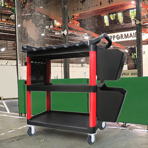 車掃除ツールキットトロリーオーガナイザー付き美容ツール引き出しなしの保管ソリューション - Product Image 4