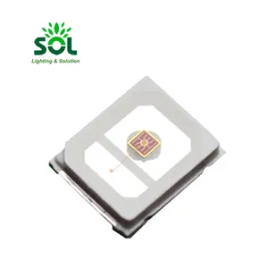 고출력 585 nm-595nm 120 도 150mA 황색 0.5W 2V SMD LED 2835 데이터 시트