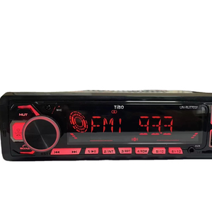 Estéreo para Auto de Un Solo DIN 7388ic, Pantalla Grande, Cargador para Auto, Compatible con AAC, Carga Rápida 12V/24V, Dos USB, BT, <span class=keywords><strong>FM</strong></span>, Aux para Reproductor MP3 - Product Image 1