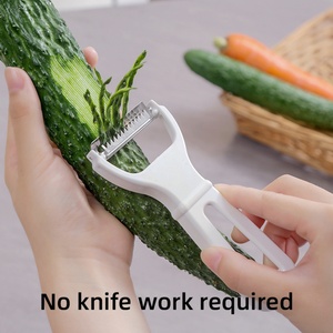 Korean Style Multi-Use Stackable <b>Vegetable</b> and Fruit Cutter Cheese Grater Cucumber and Carrot <b>Shredder</b> for Household Use - Product Image 4