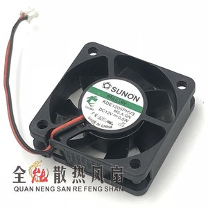 SUNON พัดลมแม่เหล็กไฟฟ้า 120x120x38 มม. DC12V 0.5W KDE1205PHV3 ระบบระบายความร้อนแบบตั้งโต๊ะ - Product Image 1
