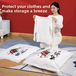 Sacchetto <span class=keywords><strong>Sottovuoto</strong></span> Beishi per Trapunte e Vestiti, Uso Domestico, Conservazione <span class=keywords><strong>Sottovuoto</strong></span>, Ispessito, Riutilizzabile, Stile Cinese - Product Image 2
