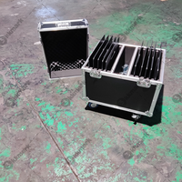 Flight case de scène DJ personnalisable OEM/ODM avec base en acier, insert réglable pour drapé, et cadre en aluminium avec mousse EVA