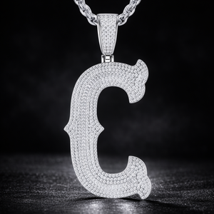 <span class=keywords><strong>Collana</strong></span> con Pendente a <span class=keywords><strong>Lettera</strong></span> <span class=keywords><strong>G</strong></span> in Moissanite VVS, Argento 925 Placcato Platino, Gioielli Hip Hop Personalizzati con Nome, Vendita all'Ingrosso 2026 - Product Image 3