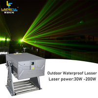 120W IP65 impermeable RGB haz de luz de paisaje al aire libre impermeable cielo láser imagen Landmark DMX Fb4 Software para iluminación de escenario