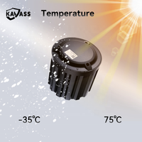 KAVASS LoRaWAN Smart Système de gestion du guidage du stationnement et capteurs de stationnement Solution pour capteur de voiture Boîtier de stationnement facile à installer