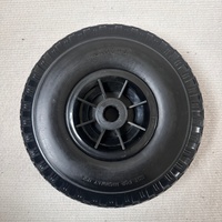 Nouvelle roue anti-crevaison à roulement à rouleaux 3/4, longueur de moyeu 75 mm, 260 mm pour chariots avec jante en PP pour hôtels