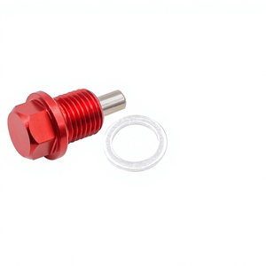 สกรูถังน้ำมันแม่เหล็กอลูมิเนียมอัลลอยด์ M14X1.5 M12X1.25 อเนกประสงค์สำหรับชิ้นส่วนดัดแปลงรถยนต์ - Product Image 4