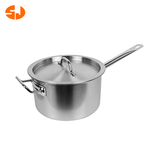 <span class=keywords><strong>Pot</strong></span> à lait Marmite en acier inoxydable avec fond épais à long manche - Product Image 1