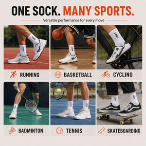 FREE DESIGN &amp; MOCK-UP Men Tennis Volleyball <strong>Sock</strong> Custom Professional Sport <strong>Sock</strong> With Design Logo <strong>Athletic</strong> Running <strong>Sock</strong> - Product Image 2