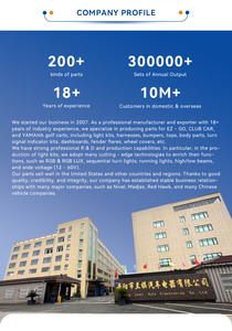 Pièces de voiturette de golf à prix réduits en gros Spécifications complètes Tableau de bord en fibre de carbone ABS précédent 2004-2008 - Product Image 6