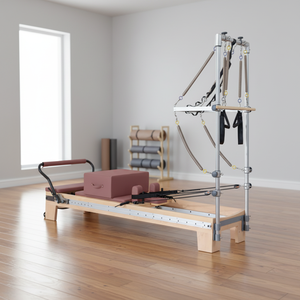 Tour de Pilates commerciale haut de gamme en bois d'érable, sur mesure, <span class=keywords><strong>pour</strong></span> studio de gym/<span class=keywords><strong>yoga</strong></span>/pilates, avec barres mobiles et réglables <span class=keywords><strong>pour</strong></span> la santé - Product Image 1