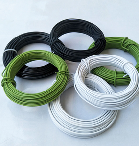 Alambre de Amarre con Recubrimiento de PVC Aislante de Fábrica, Alambre Metálico Envuelto en Plástico Antioxidante para Atar Plantas y Construcción - Product Image 3