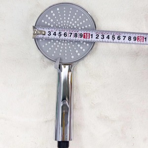 Round Shower Head <b>Set</b> 8 Inch Rain Top <b>Spray</b> Plastic Easy To Clean - Product Image 2