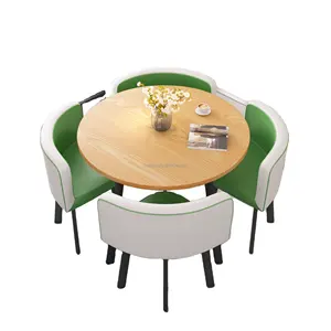 Free Sample Dining Table And Chairs Modern Solid Wood Small Dining Table Set With 4 Chairs For Dining Room Set