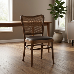 Sillas de Interior Elegantes y Cómodas de Alta Calidad para Restaurantes y Hoteles con Base de Madera - Product Image 2