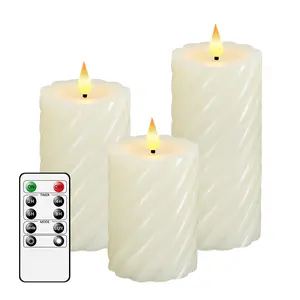 Flameless Smokeless LED Candles AA Battery Votive Light Gift Candle Sets For Wedding Party Club Church Bar Candles