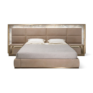Alto lusso italiano regina dimensioni <span class=keywords><strong>King</strong></span> <span class=keywords><strong>Size</strong></span> Set moderno Kingsize Double Design mobili <span class=keywords><strong>King</strong></span> legno con struttura in velluto <span class=keywords><strong>letto</strong></span> - Product Image 5