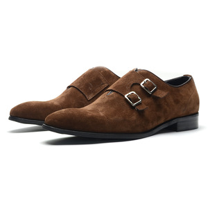 Zapatos Oxford Clásicos Hechos a Mano para Hombre con Doble Hebilla, de Cuero Vacuno, que Aumentan la Altura, Transpirables e Impermeables, para Bodas de Otoño - Product Image 6