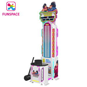 Funspace prix usine machine de jeu de boxe d'arcade à pièces machine de jeu de marteau à frapper classique - Product Image 6