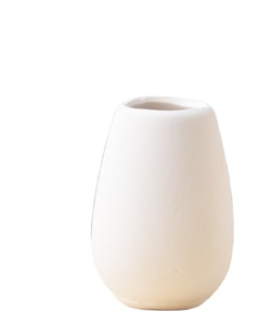 Trắng mọng nước nhà máy nồi DIY gốm <span class=keywords><strong>bisque</strong></span> bình cho trang trí sân vườn trẻ em sơn - Product Image 1