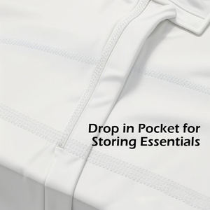 定制泡泡球连衣裙2件套运动服长裤泡泡球裙带口袋短健身折叠皱纹帕德尔网球裙 - Product Image 5