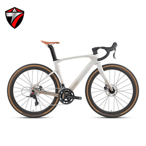 Bicicleta de Carretera de Carreras 700C Gravel V3 con Frenos de Disco Hidráulicos y 24 Velocidades, Bicicleta Urbana para Hombre de Fibra de Carbono Completa (25 años) (RS-24S) - Product Image 5