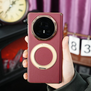 เคสโทรศัพท์สำหรับ Honor MagicV5/V6 พร้อมขาตั้งแม่เหล็กแบบหมุนได้, บานพับแม่เหล็กแบบหุ้มเต็มตัว ป้องกันการตกกระแทก - Product Image 4