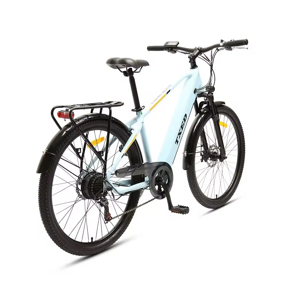 성인용 e 자전거 전기 자전거용 TXED 전기 자전거 36V 10.4AH 전기 먼지 도시 자전거