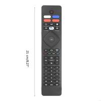 Control Remoto Universal H4GA con Código de Aprendizaje, Reemplazo para Philips NH800UP RF402A-V14 RF402AV14, Material Plástico, Función IR