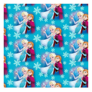 Магазин фабрики, яркая мультяшная яркая принцесса «Холодное сердце», ткань джерси с цифровым принтом на заказ, 100% хлопок для одежды - Product Image 6