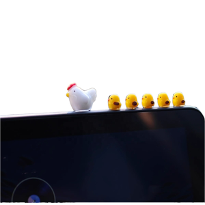 Cute Mini Ducks Resin Dashboard <b>Ornaments</b> Auto Rearview Mirror Decoration for <b>Car</b> Interiors Gift for Women Men <b>Car</b> Accessories - Product Image 4