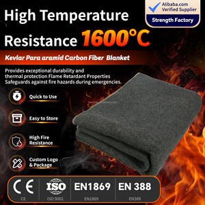 Vêtements <span class=keywords><strong>de</strong></span> <span class=keywords><strong>sécurité</strong></span> ignifuges en fibre <span class=keywords><strong>de</strong></span> carbone résistante aux hautes températures, isolation thermique, pour évacuation en cas d'incendie - Product Image 3
