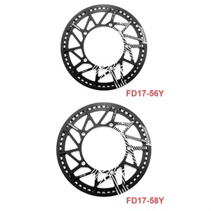 Prowheel vélo vélo pédalier en alliage d'aluminium pliant vélo manivelle 130BCD vtt montagne manivelle bras pour vélos de route adapté pour <span class=keywords><strong>Shimano</strong></span> - Product Image 6