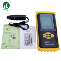 AR63B Digital Precision Vibration Meter Vibrometer Tester Measuring Various Mechanical Vibration