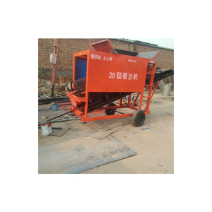 Machine de criblage rotative compacte pour sable en silice, mini-cribuseuse de sable - Product Image 4