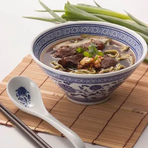 Factory Supplier 900ml Custom Printed Japanese Ramen Noodle Bowl Melamine bowl for restaurant