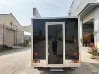 Remorque alimentaire avec équipement de cuisine complet, camion de crème glacée mobile personnalisé, chariots alimentaires pour barbecue, remorque de concession alimentaire
