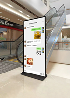 Kiosco Publicitario con Pantalla Táctil Interior de 65 Pulgadas con Animación para Tiendas Minoristas, Centros Comerciales y Señalización