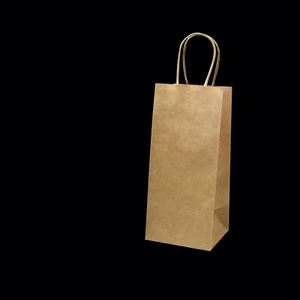 Custom Printed Eco-Friendly Classic Laminated Your Own Logo Takeaway Restaurant Catering Food Packaging Kraft <b>Brown</b> Paper Bag - Product Image 6