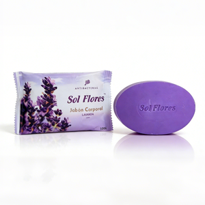 Jabón de Baño con Extracto de Frutas Orgánicas Naturales <span class=keywords><strong>Sol</strong></span> Flores, Iluminador, Hidratante y Antibacteriano, Apto para Cuerpo y Rostro - Product Image 1