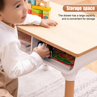 Enfant meubles en bois fête activité bureau enfant en bas âge enfants étude enfants Table et chaise ensembles