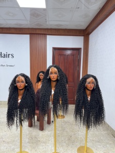 Peluca de Cabello Humano Vietnamita Sin Enredos, 100% Virgen, Cutícula Alineada, Peluca con Frente de Encaje, Larga Duración, Exportación al por Mayor - Product Image 2