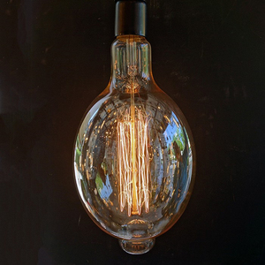 Grandes ampoules BT180 <span class=keywords><strong>à</strong></span> <span class=keywords><strong>filament</strong></span> de tungstène, ampoules edison ambre vintage, décoration magasin café - Product Image 3