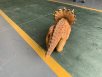 Zigong RC Roboterhund Triceratops Laufender Dinosaurier-Roboter, Realistisches Simulationsmodell, Leichte Anpassbare Größen für Park-, Einkaufszentrum- und Karnevalsshows