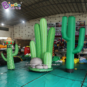 Modèle de plantes gonflables publicitaires, <span class=keywords><strong>cactus</strong></span> artificiel gonflable personnalisé, ballon géant gonflable en forme de <span class=keywords><strong>cactus</strong></span> pour la décoration d'événements - Product Image 2
