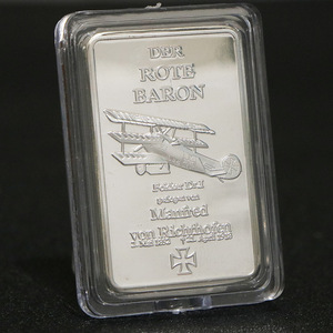 Regalos de recuerdo de la Primera Guerra Mundial alemana: Barra de la Orden Pour Le Mérite, barra plateada Der Rote <span class=keywords><strong>Baron</strong></span> - Product Image 4