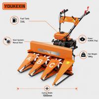 Moissonneuse-batteuse automotrice YKX pour la récolte de luzerne, de soja et de riz – Outil agricole