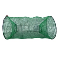 Jaring Lipat Pegas Hijau 70 X 140cm untuk Alaska, USA, Perangkap Kepiting, Ikan, Ikan Kod, Belut, Lobster, Udang Karang