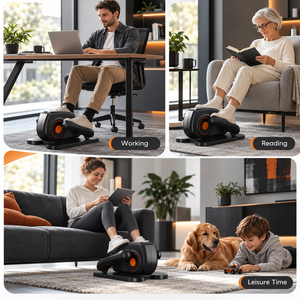 Mini Bicicleta Elíptica Eléctrica para Debajo del Escritorio, Silenciosa y Portátil, con Velocidad Ajustable y Pantalla LED para el Hogar y la Oficina - Product Image 5